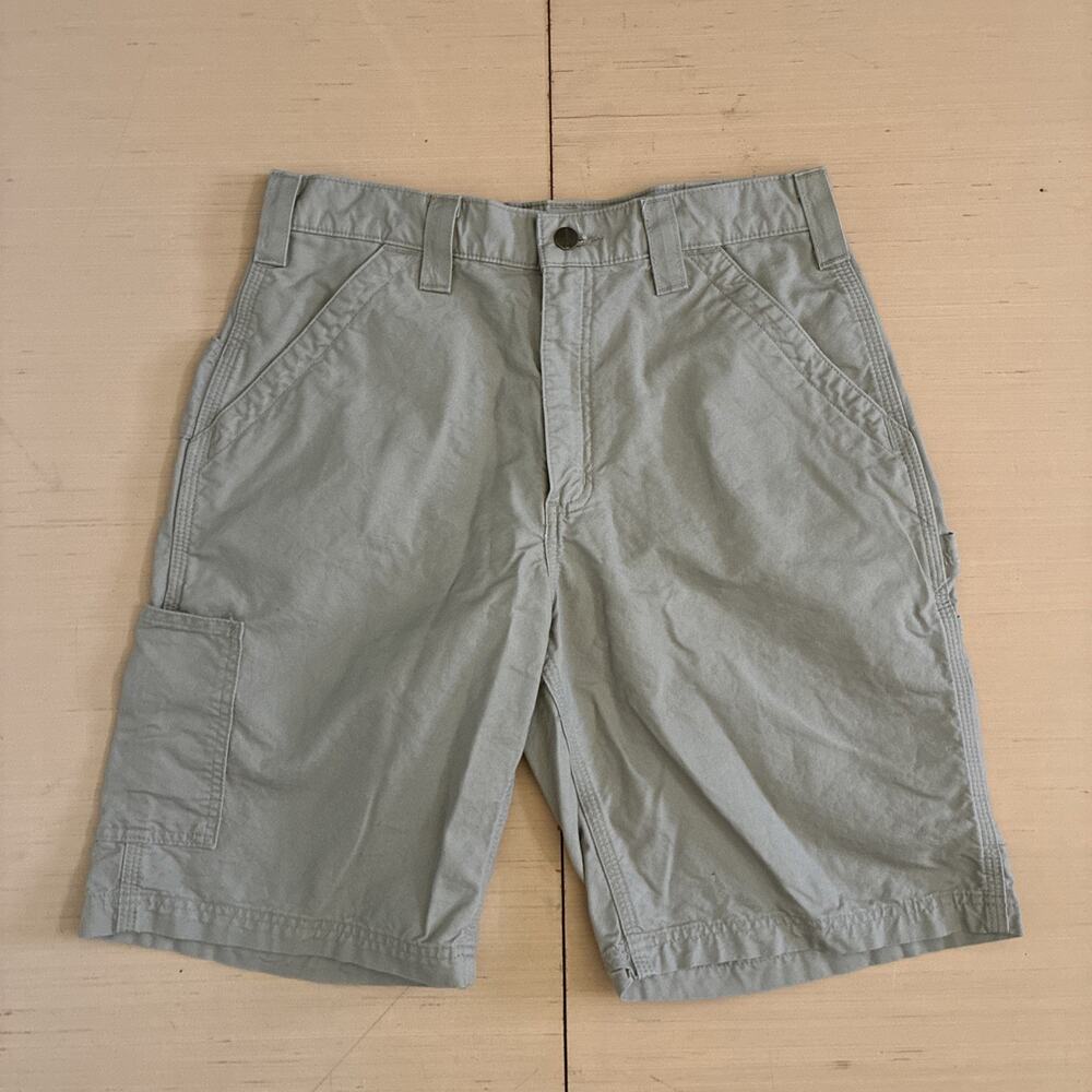 Carhartt Men's Size 32 Tan Original Fit Canvas Utility Work Shorts